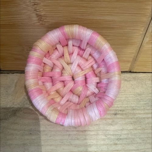 Curiously Coiled Pink Dish