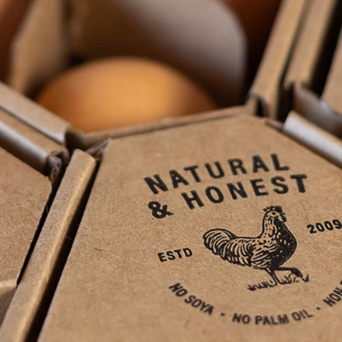 NATURAL & HONEST EGGS 1/2 Dozen