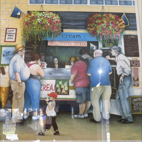 Ice Cream Kiosk unframed