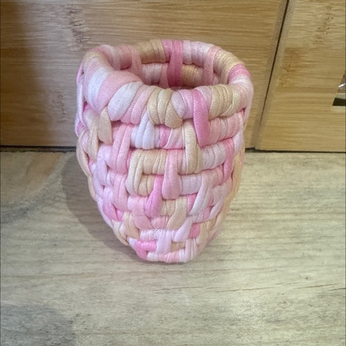 Curiously Coiled  Pink Jar