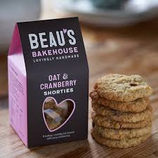 Oat and Cranberry Shorties