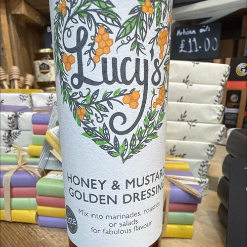Lucy's Honey and Mustard Golden Dressing 250ml