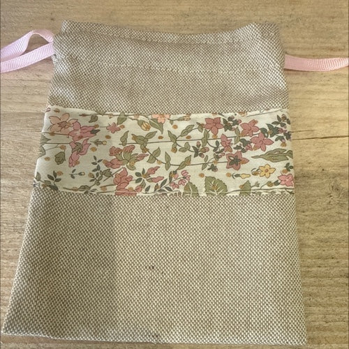Drawer String Bag Liberty Print